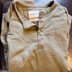 Goodfellow & Co Men's Olive Button Down Shirt